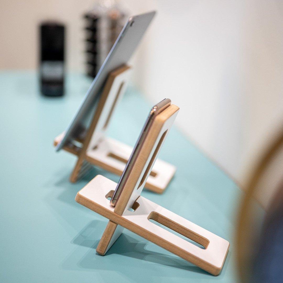 Cell Phone Stand - Mobile Phone Stands - e-WOOD Collection - ewoodcollection.com