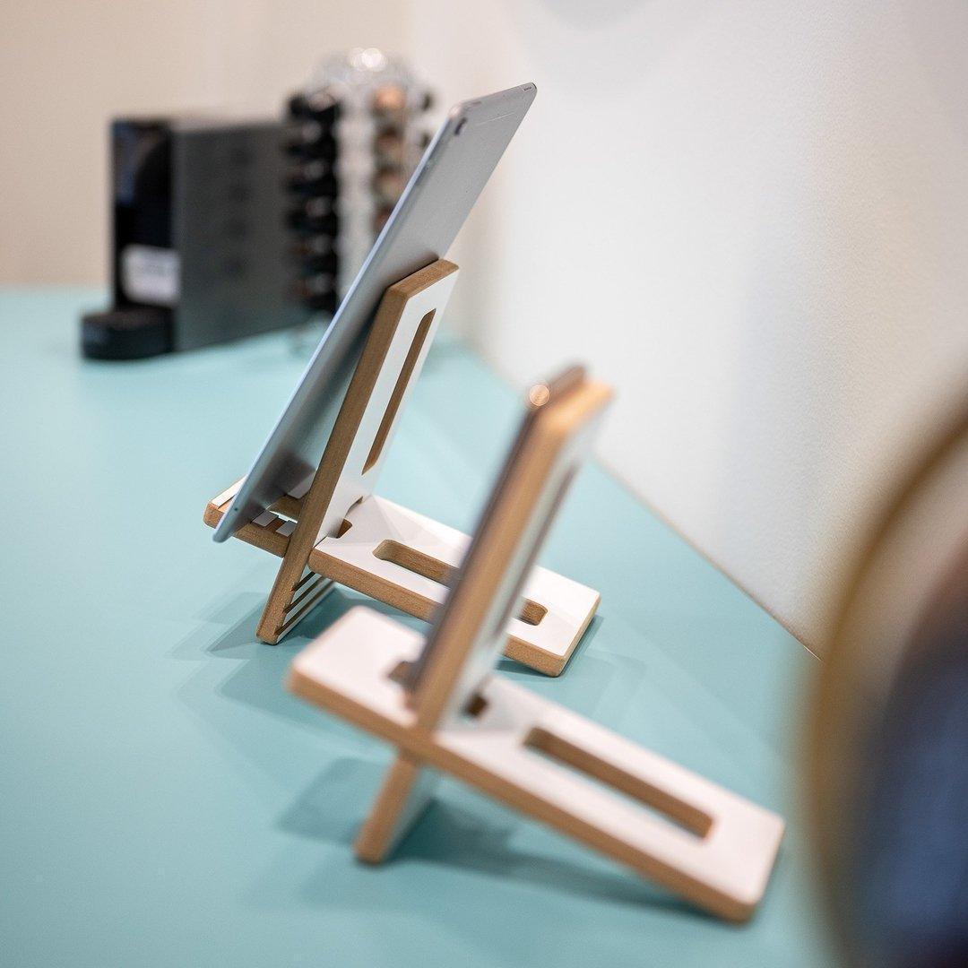 Tablet Stand - Tablet Computer Docks & Stands - e-WOOD Collection - ewoodcollection.com