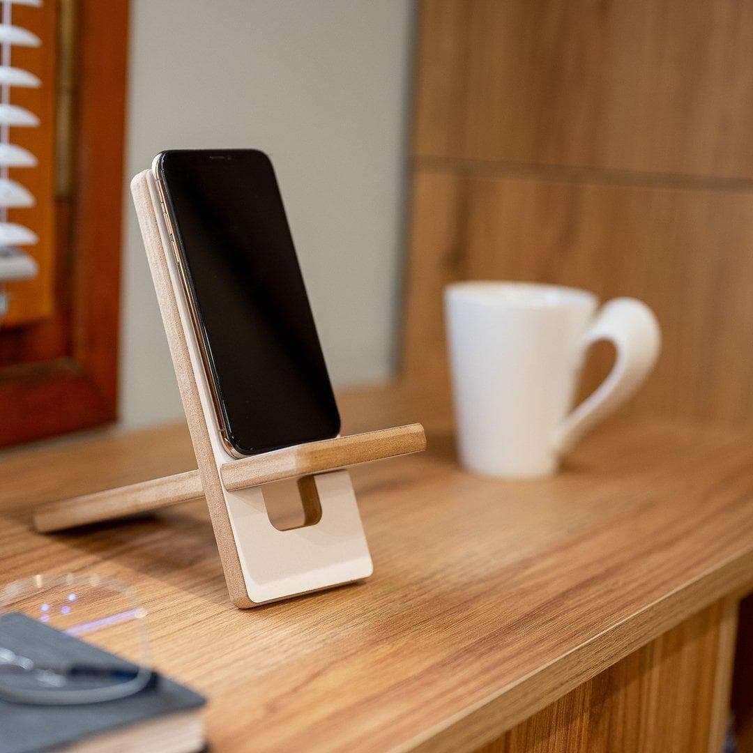 Wooden Phone Stand