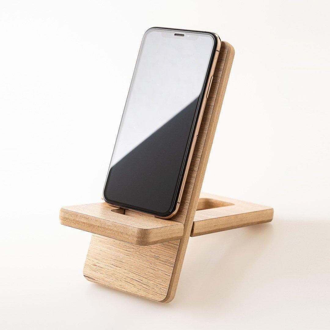 Wooden Phone Stand