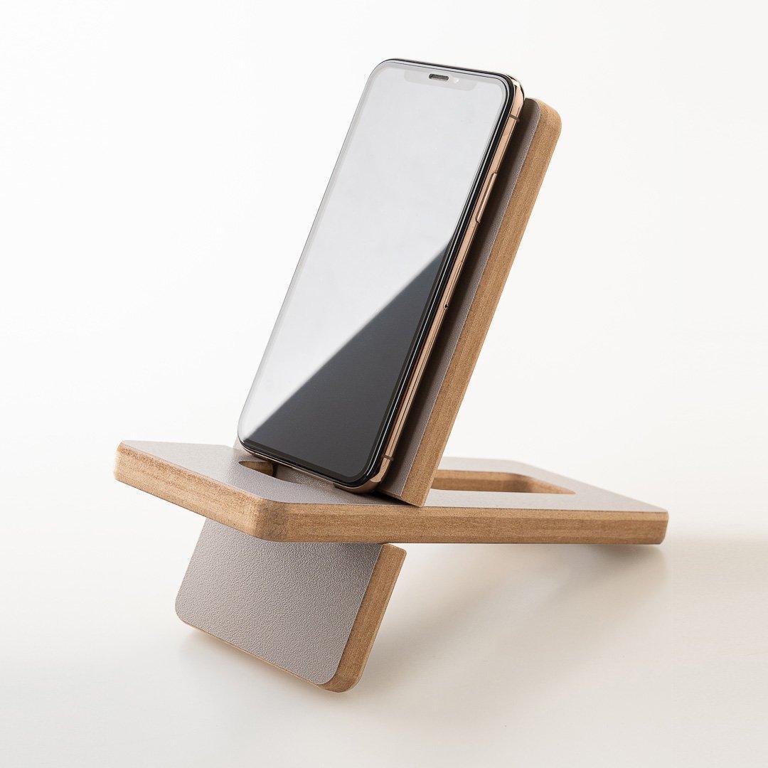 Cell Phone Stand - Mobile Phone Stands - e-WOOD Collection - ewoodcollection.com