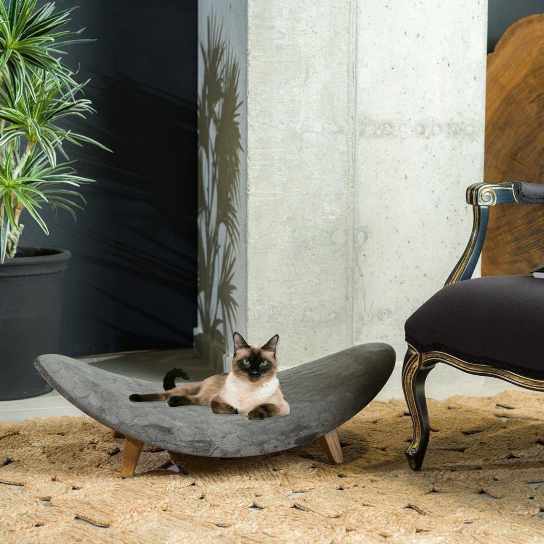 Cat Bed Chrysi - Cat Beds - Luxury Dog House - ewoodcollection.com