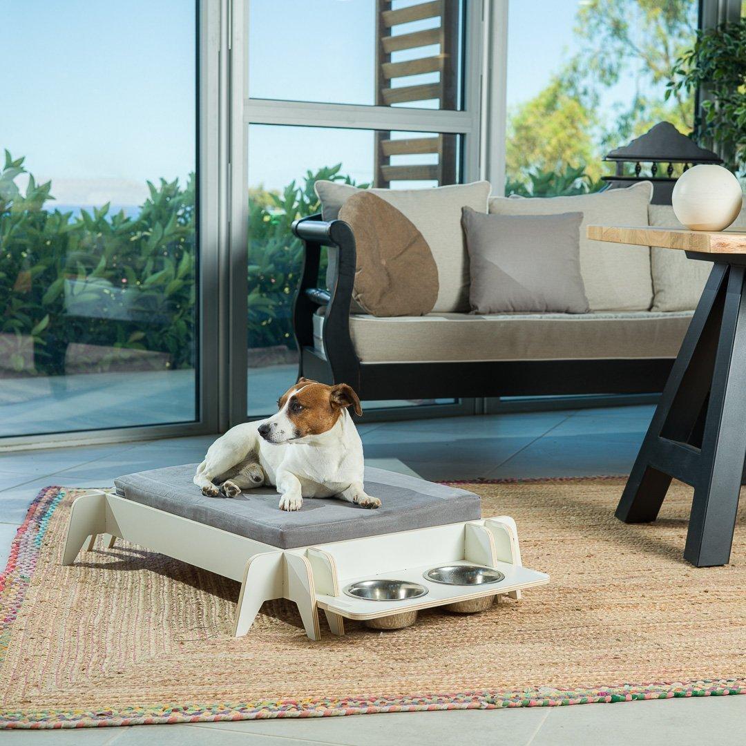 Dog Bed Paros - Dog Beds - Luxury Dog House - ewoodcollection.com