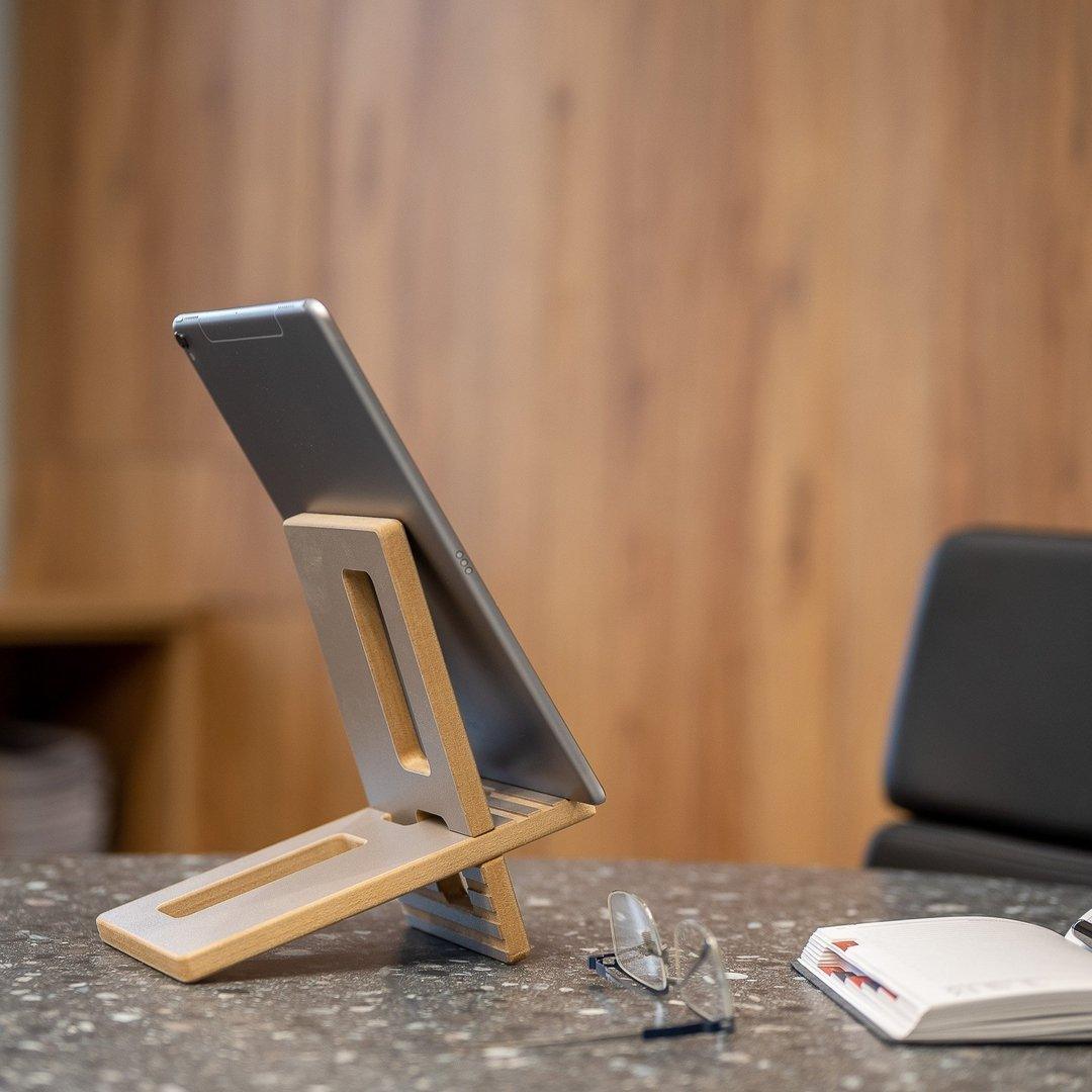 Tablet Stand - Tablet Computer Docks & Stands - e-WOOD Collection - ewoodcollection.com